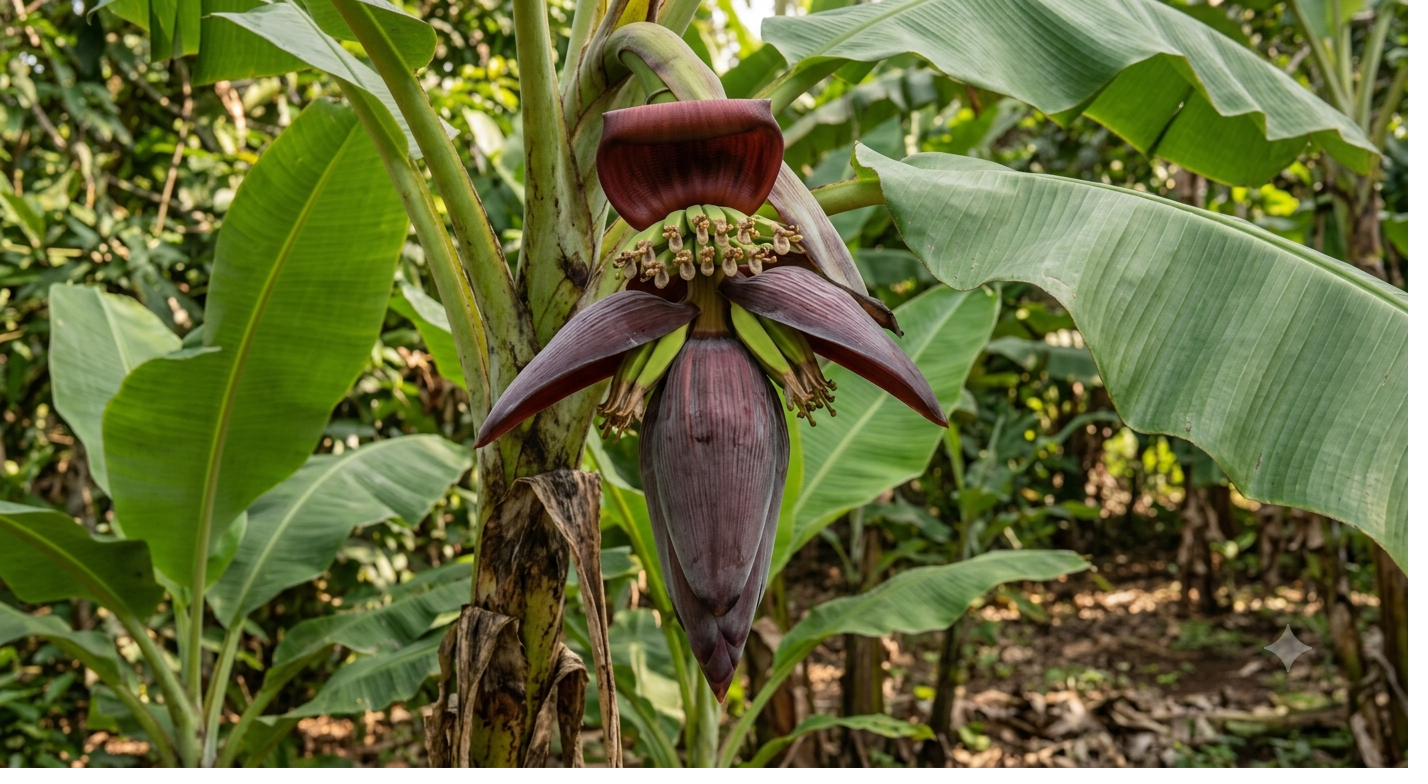 Banana Flower — Flor de guineo